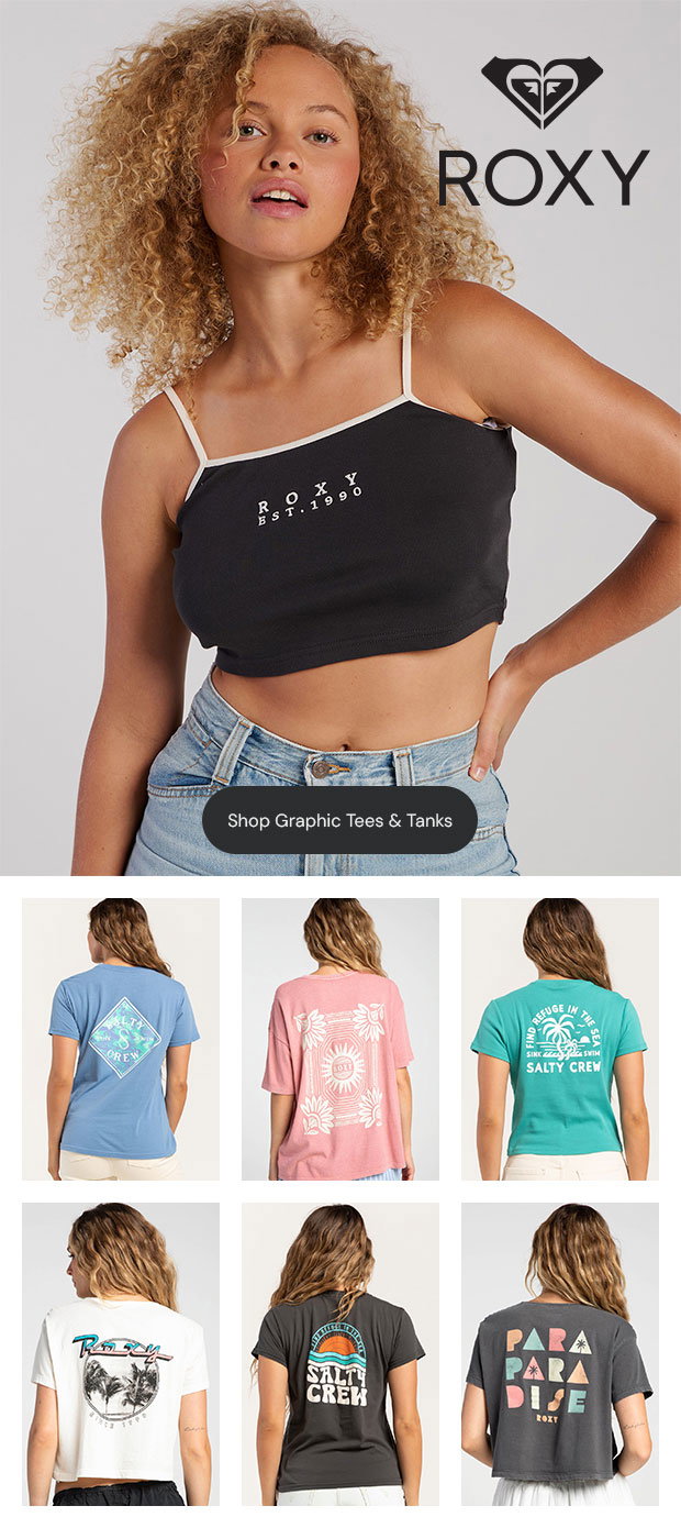 Shop Salty Crew and Roxy