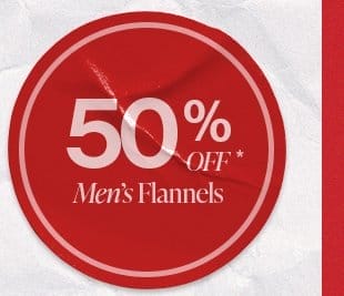 50% Off Flannels