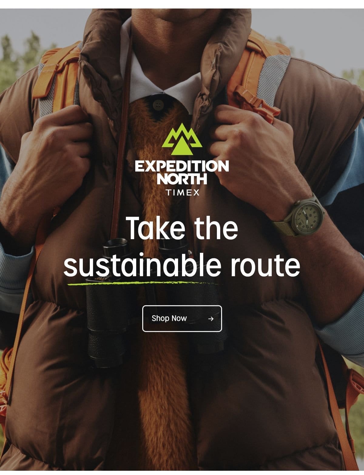 EXPEDITION NORTH TIMEX | Take the sustainable route | Shop Now