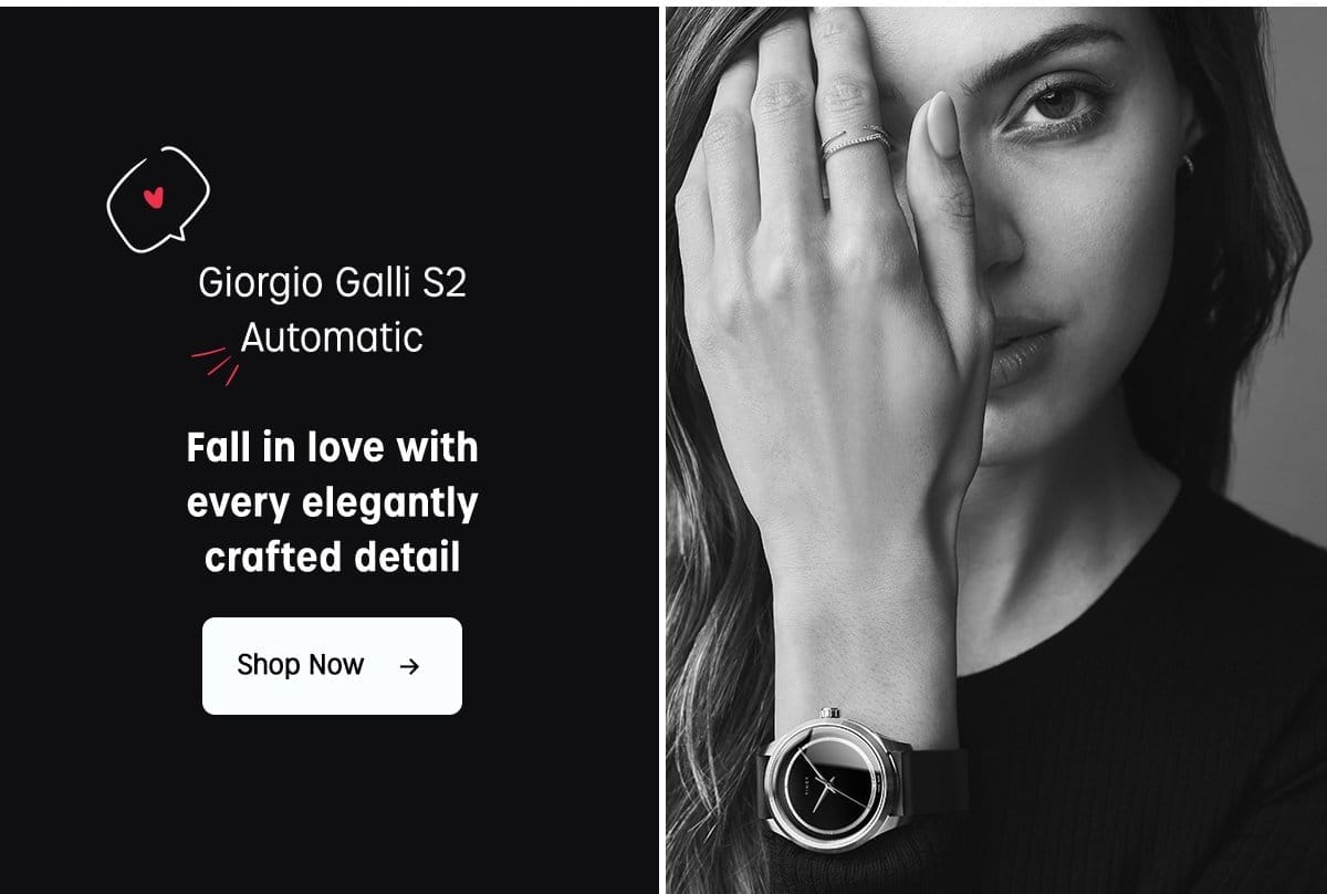 Giorgio Galli S2 Automatic | Fall in love with every elegantly crafted detail | Shop Now