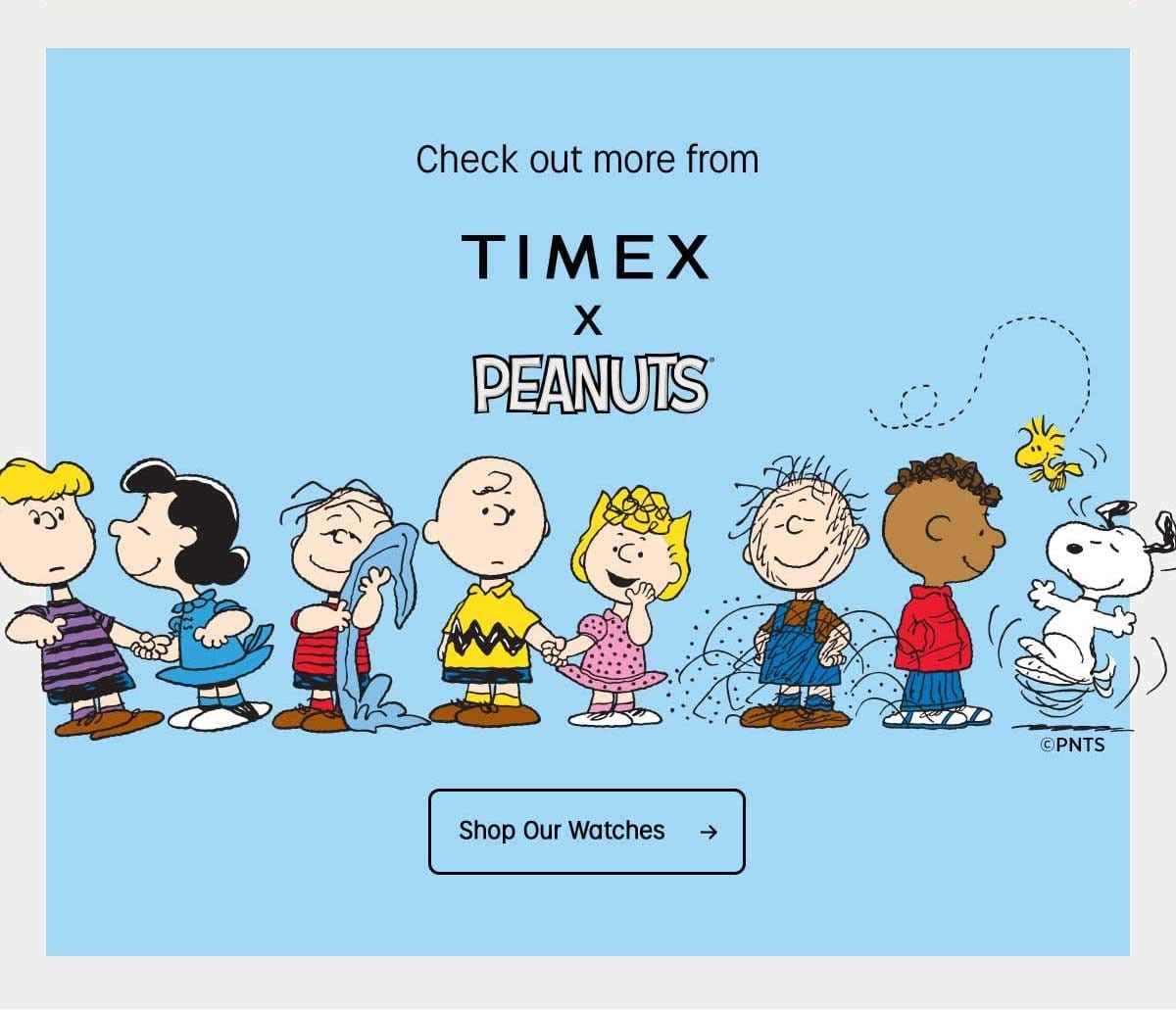 Check out more from Timex x Peanuts | Shop Now