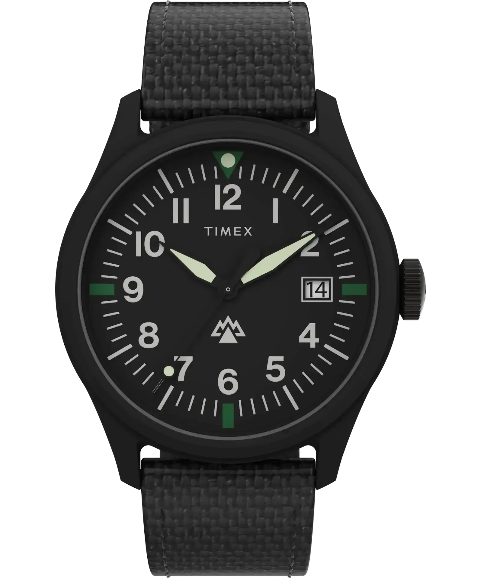 Image of Expedition North® Traprock 43mm Eco-Friendly Fabric Strap Watch