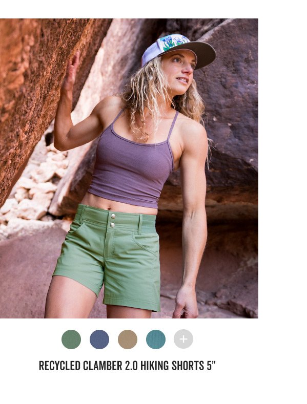 Shop the Recycled Clamber Hiking Shorts 5" >