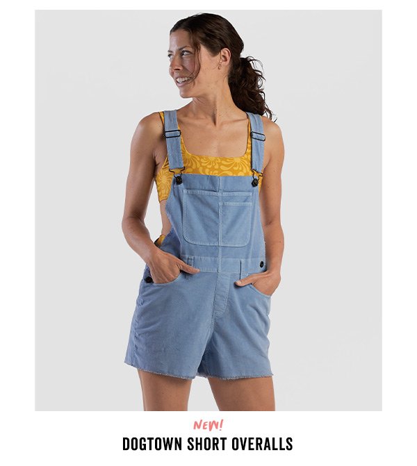 Shop the Dogtown Short Overalls >