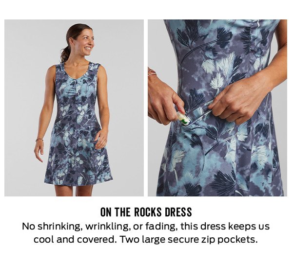 Shop the On the Rocks Dress - Sugar Pine