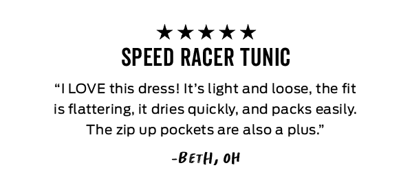Shop the Speed Racer Tunic - Textured >