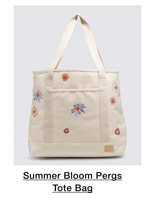 Summer Bloom Pergs Tote Bag