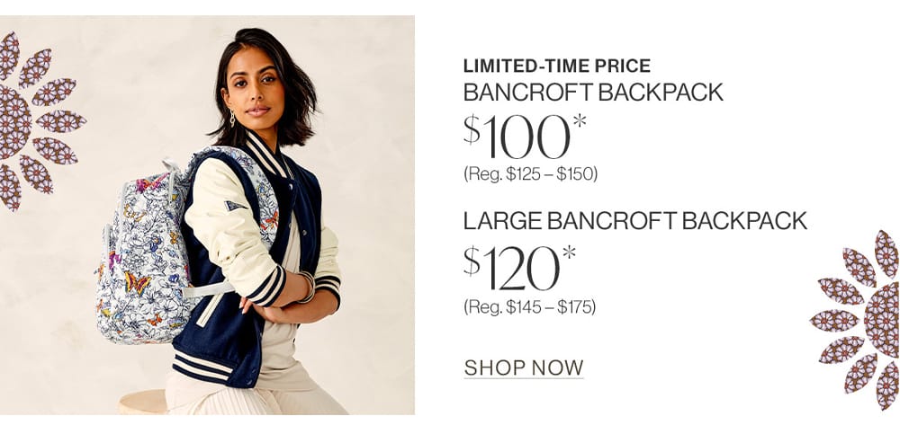 Limited-Time Price Bancroft Backpack and Large Bancroft Backpack