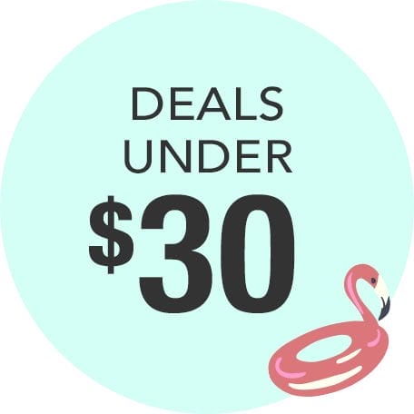 Black Friday in July Deals \\$30 and Under