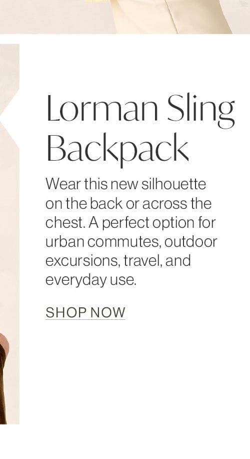 Shop Lorman Sling Backpack