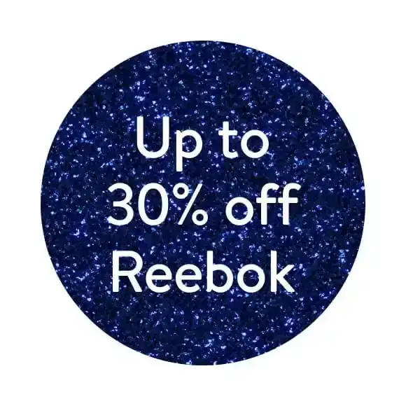 Up to 30% off Reebok