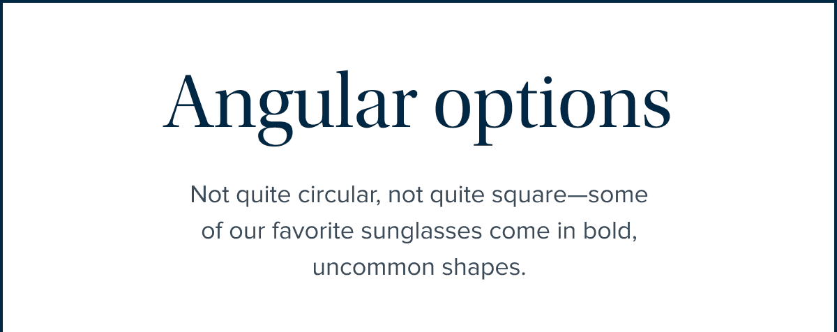 Angular options