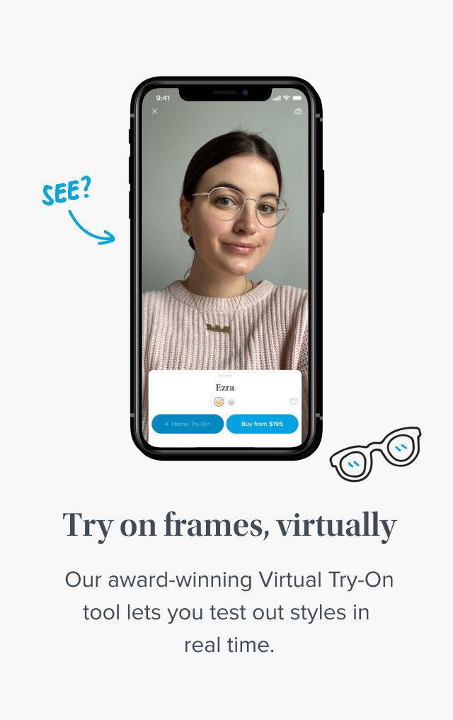 Try on frames, virtually