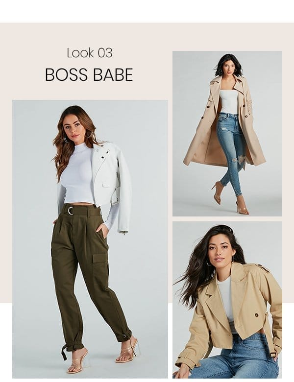 Look 03: Boss Babe. Pants