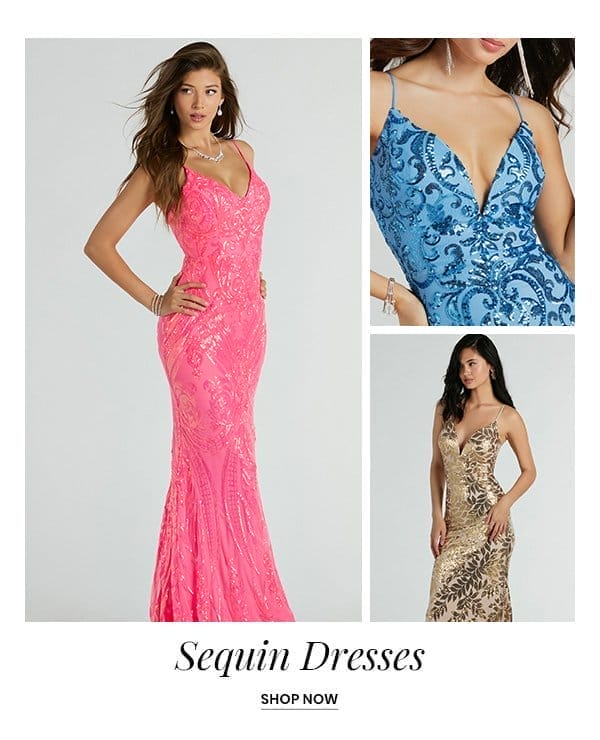 Sequin Dresses. Shop Now.