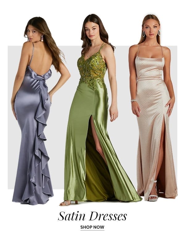 Satin Dresses