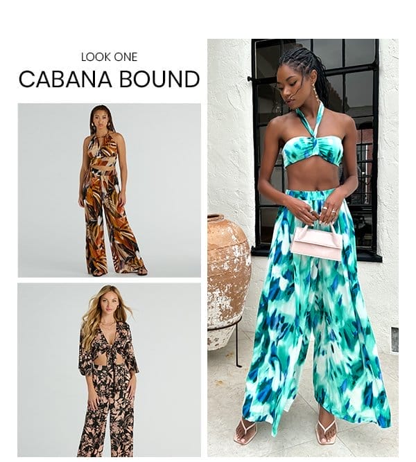 Look One. Cabana Bound.