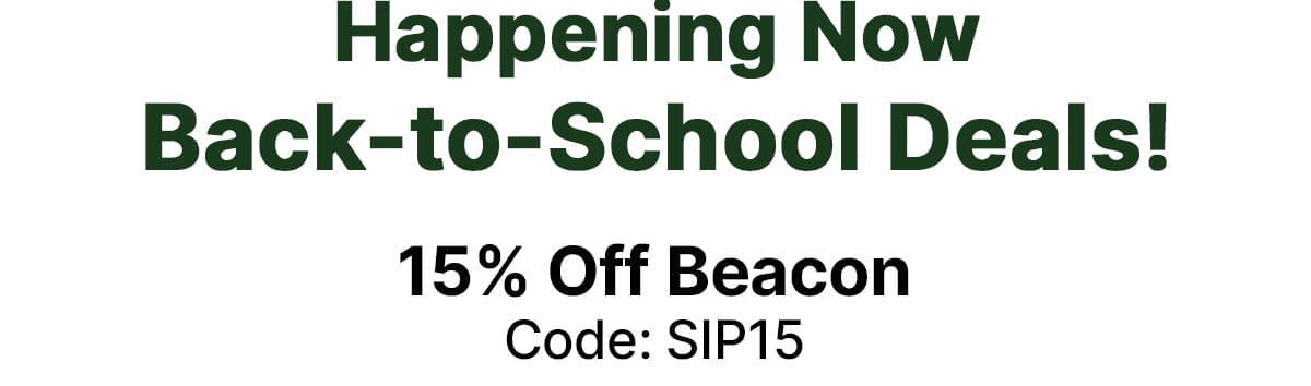 15% Off Beacon