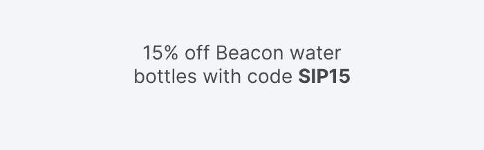 15% off BEACON with code SIP15