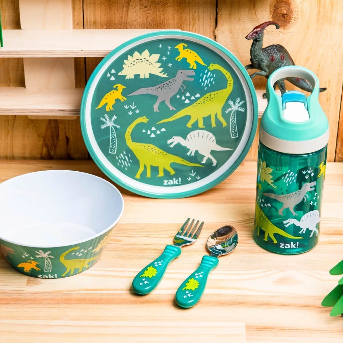 Mealtime Dinosaur Set