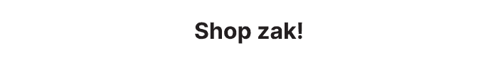 Shop zak!