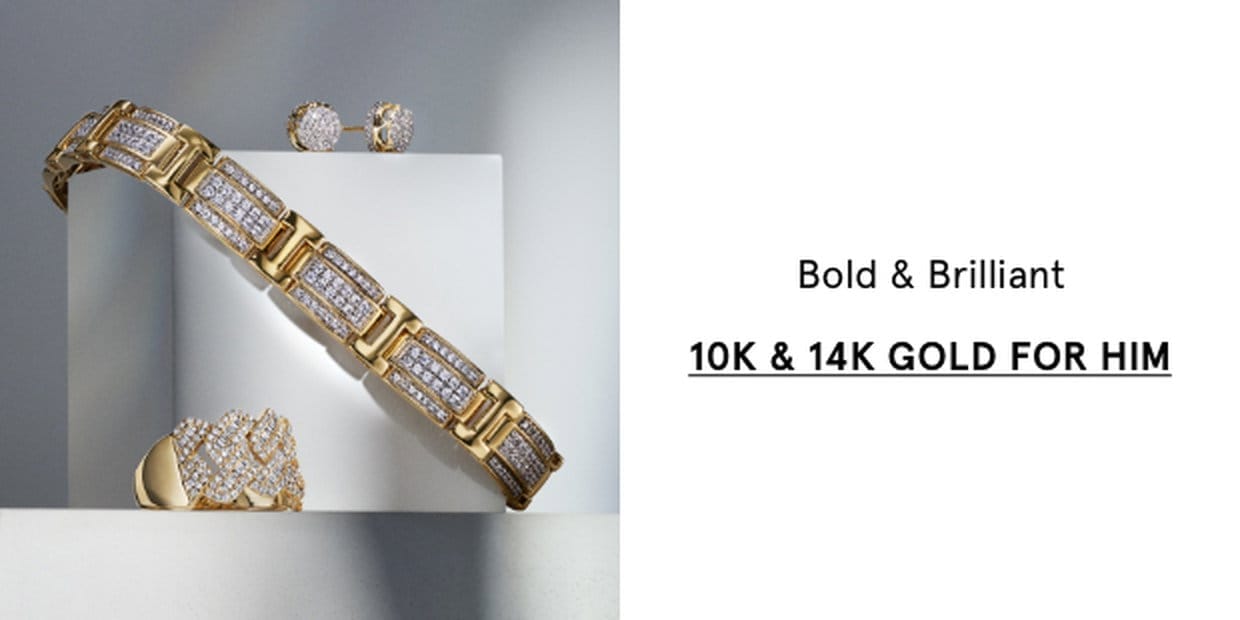 10K & 14K Gold For Him >