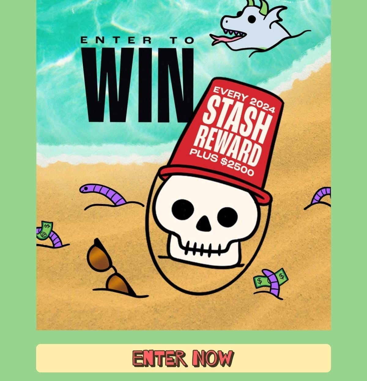 Enter To Win Every 2024 Stash Reward + \\$2,500