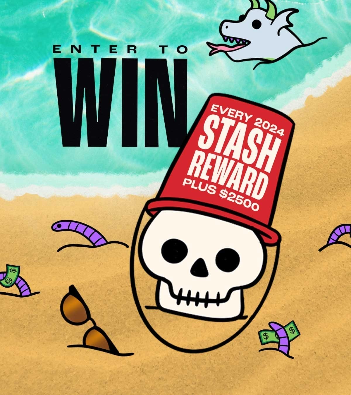 Enter To Win Every 2024 Stash Reward + \\$2,500