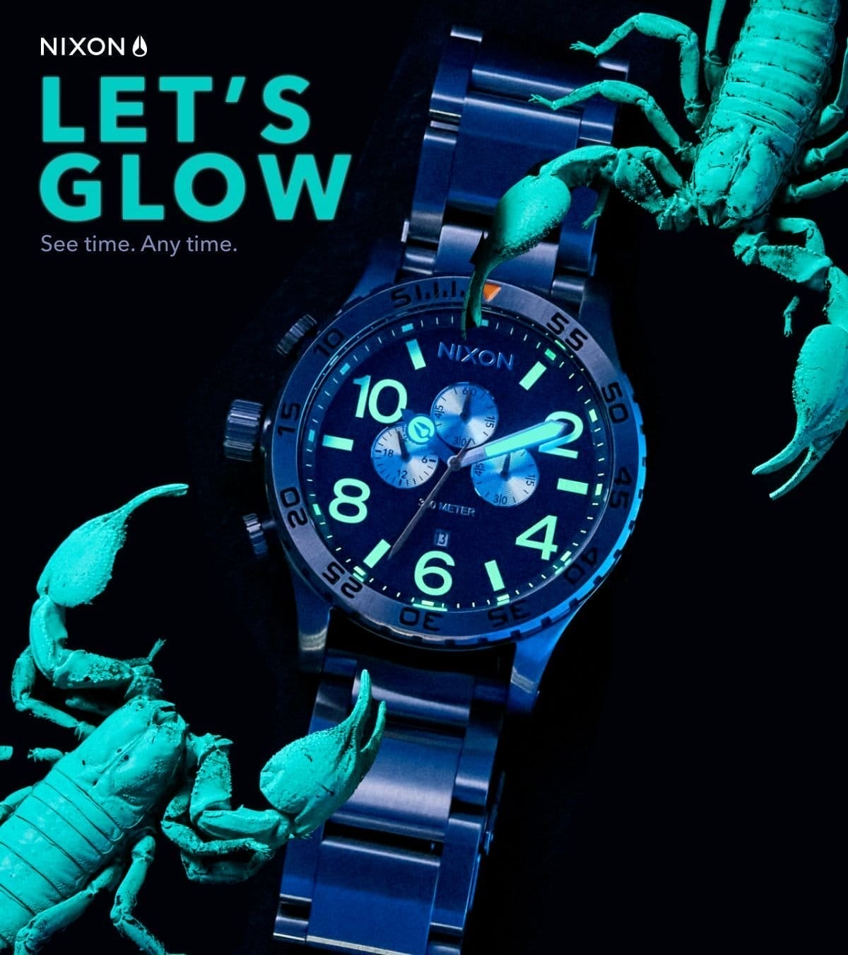 Shop New Nixon Watches | LET'S GLOW