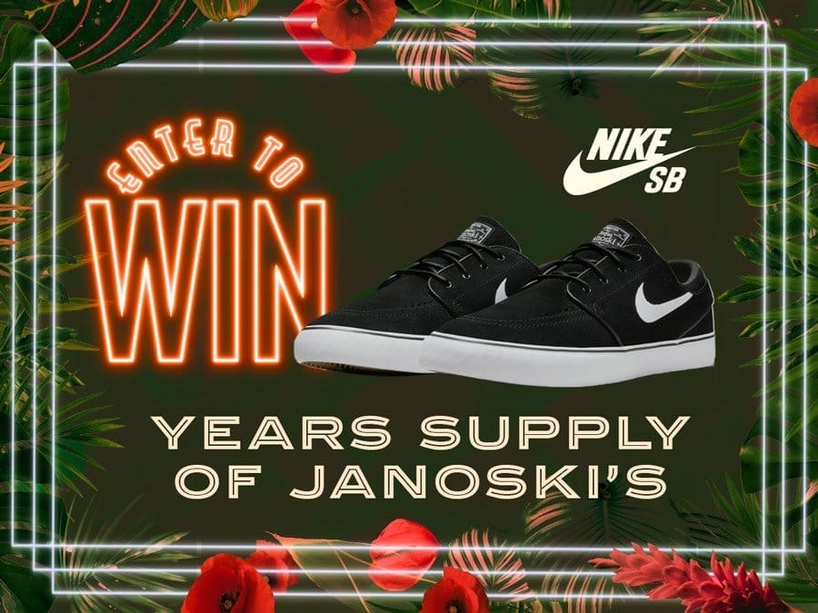 Enter To Win A Year's Supply Of Janoski's From Nike SB!