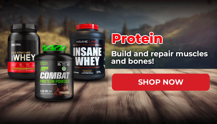 PROTEIN - BUILD AND REPAIR MUSCLES AND BONES!