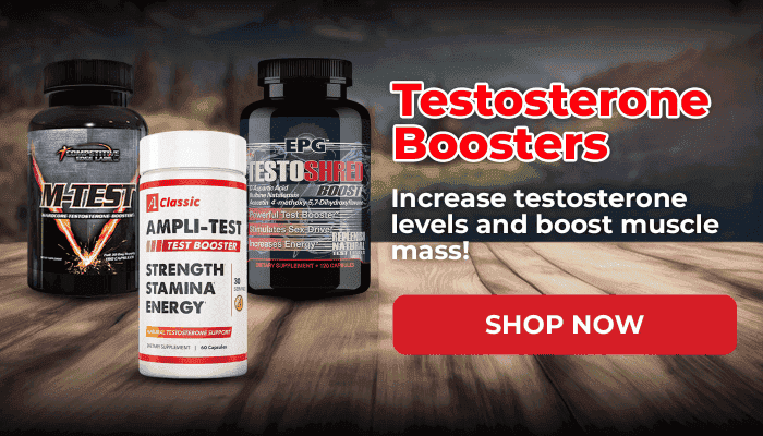 TESTOSTERONE BOOSTERS - INCREASE TESTOSTERONE LEVELS AND BOOST MUSCLE MASS!