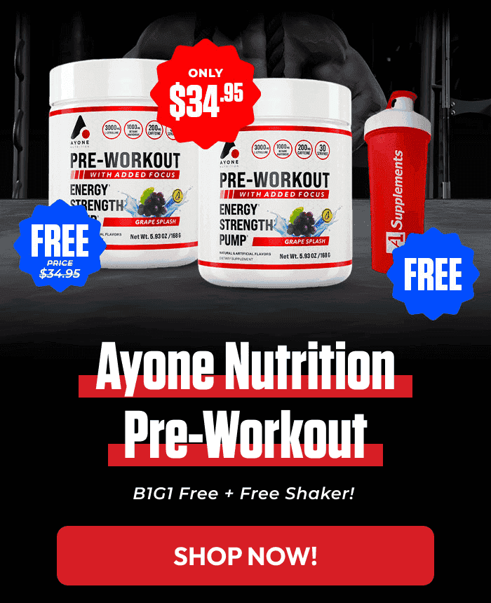 AYONE NUTRITION PRE-WORKOUT