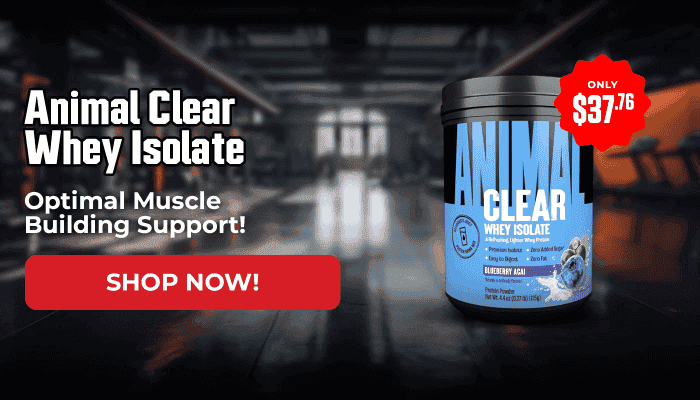 ANIMAL CLEAR WHEY ISOLATE