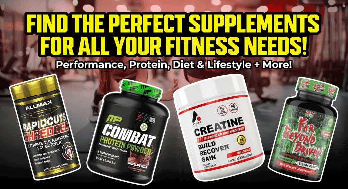 FIND THE PERFECT SUPPLEMENTS FOR ALL YOUR FITNESS NEEDS!