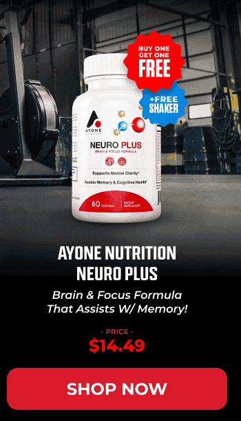 AYONE NUTRITION NEURO PLUS - SHOP NOW