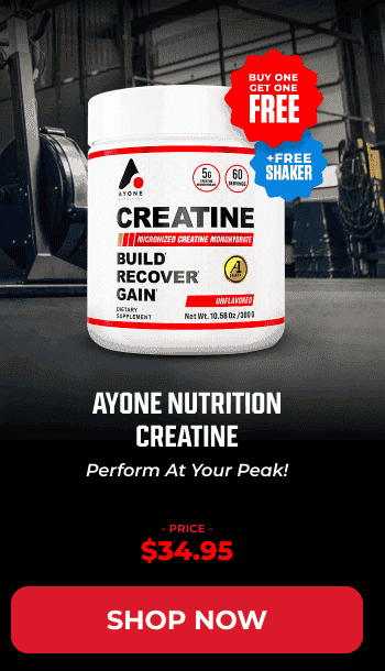 AYONE NUTRITION CREATINE - SHOP NOW