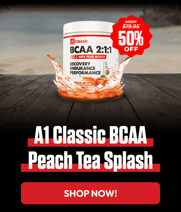 A1 CLASSIC BCAA PEACH TEA SPLASE