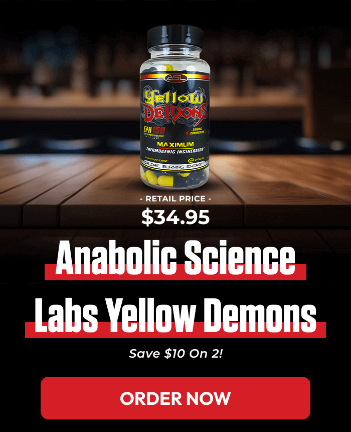 ANABOLIC SCIENCE LABS YELLOW DEMONS