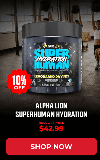 ALPHA LION SUPERHUMAN HYDRATION - SHOP NOW