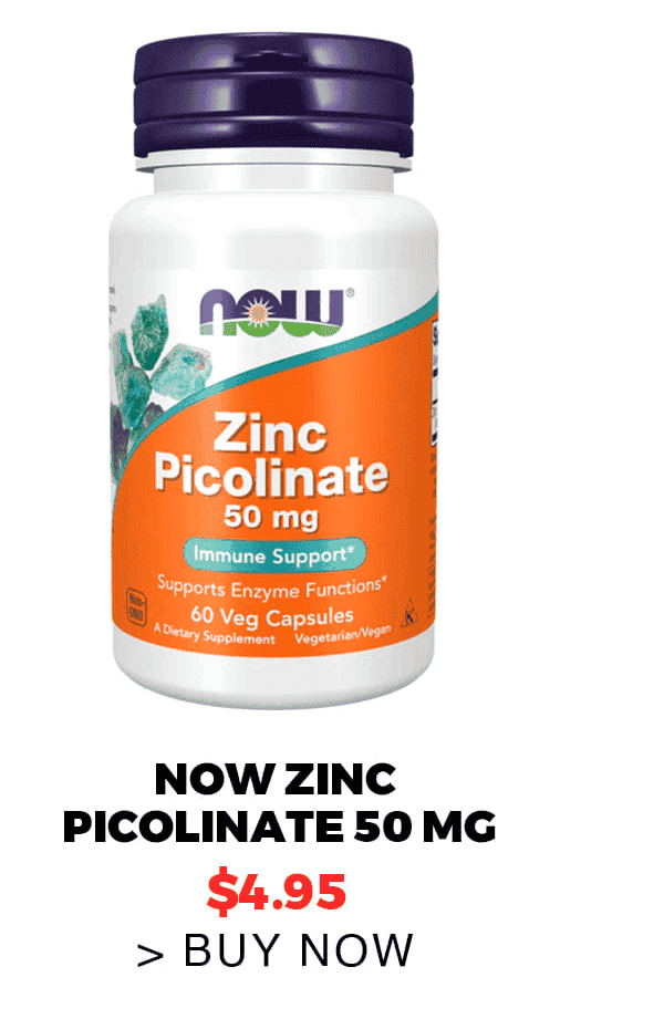 Now Zinc Picolinate 50 Mg