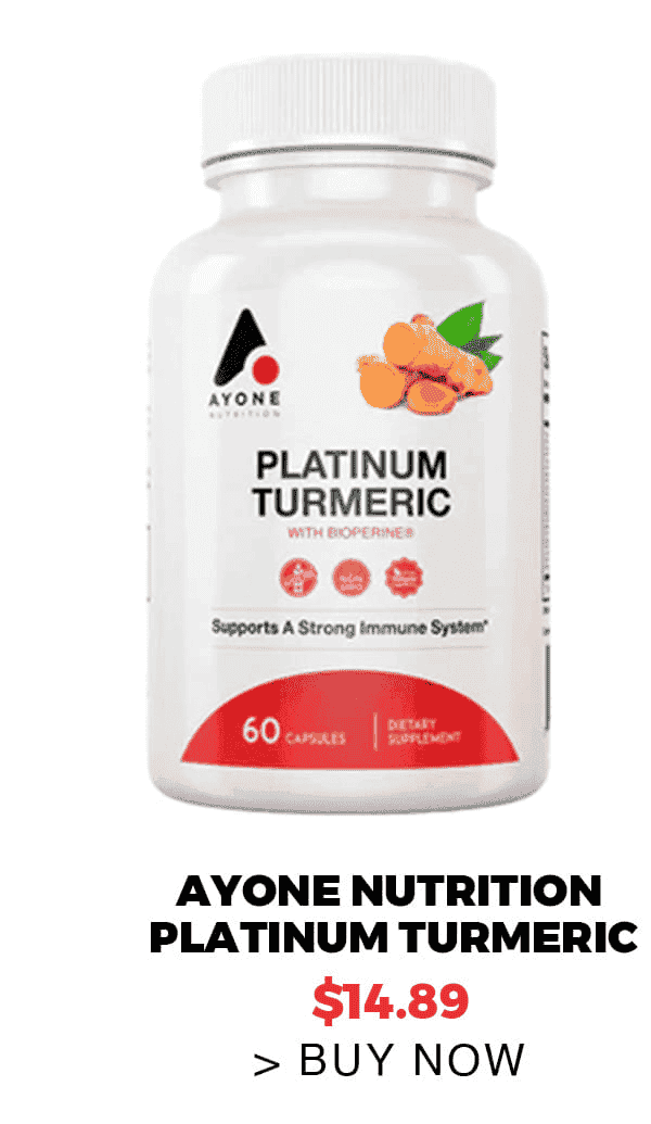 Ayone Nutrition Platinum Turmeric