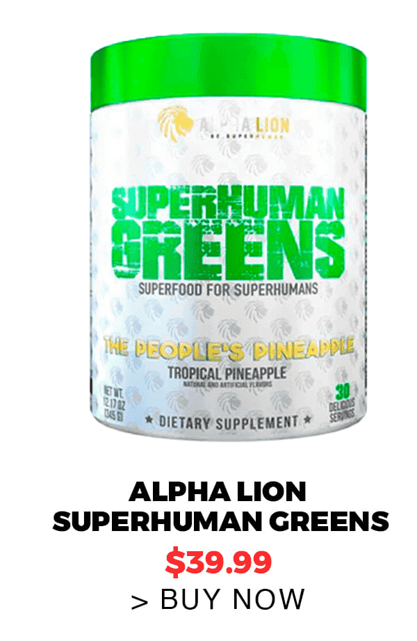 Alpha Lion SuperHuman Greens