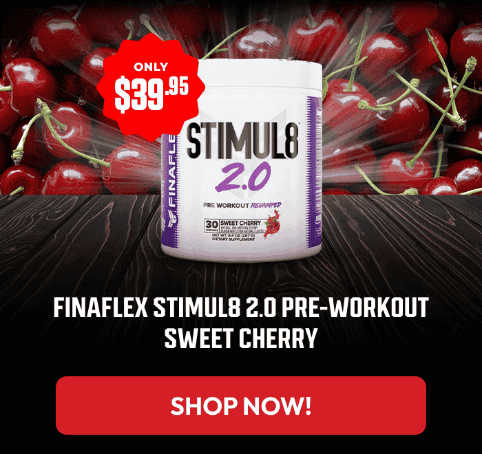 FINAFLEX STIMUL8 2.0 PRE-WORKOUT SWEET CHERRY