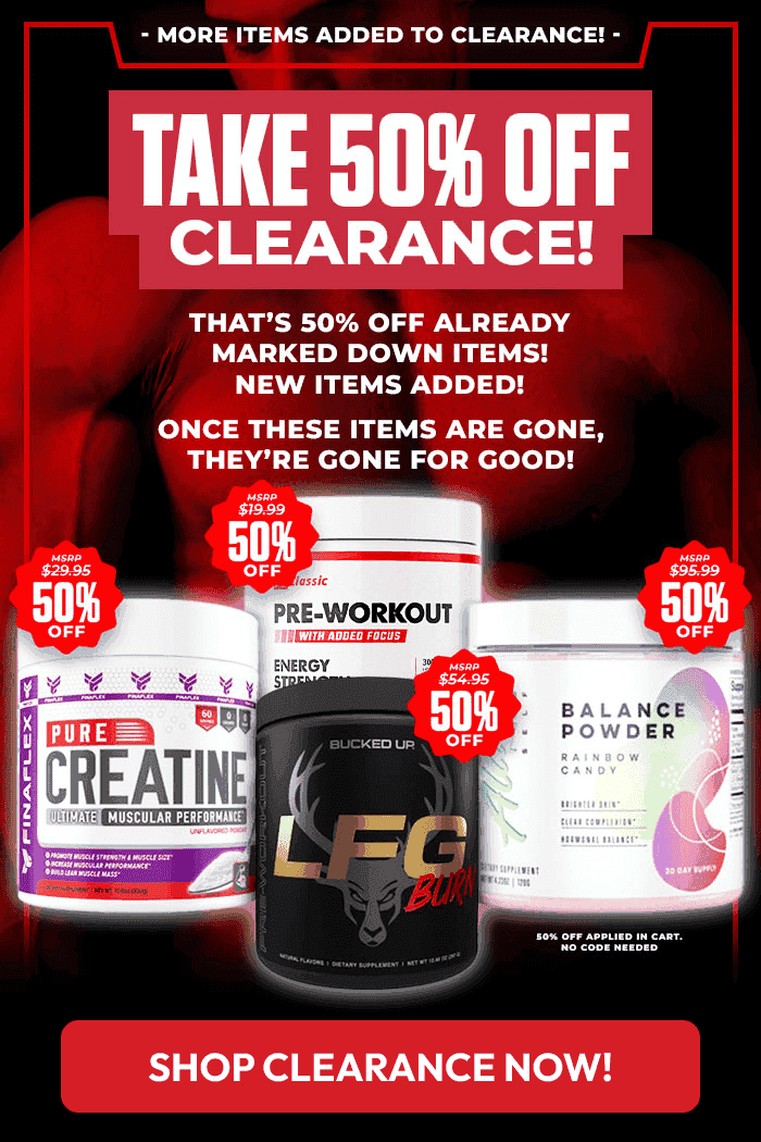 MORE ITEMS ADDED TO CLEARANCE! TAKE 50% OFF CLEARANCE!