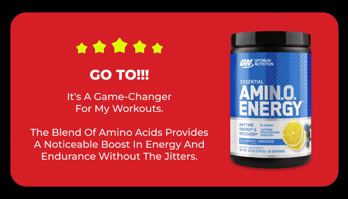 Optimum Nutrition Essential AmiN.O. Energy