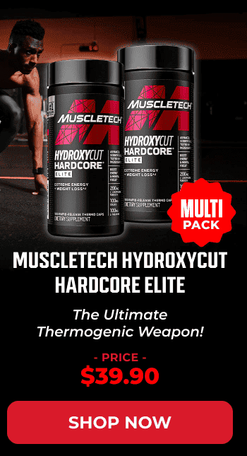 MUSCLETECH HYDROXYCUT HARDCORE ELITE