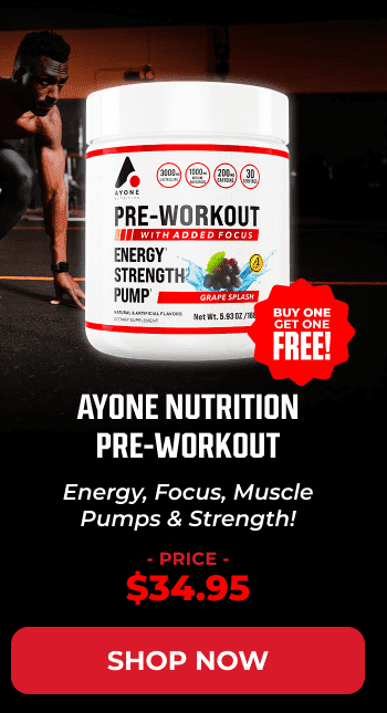 AYONE NUTRITION PRE-WORKOUT