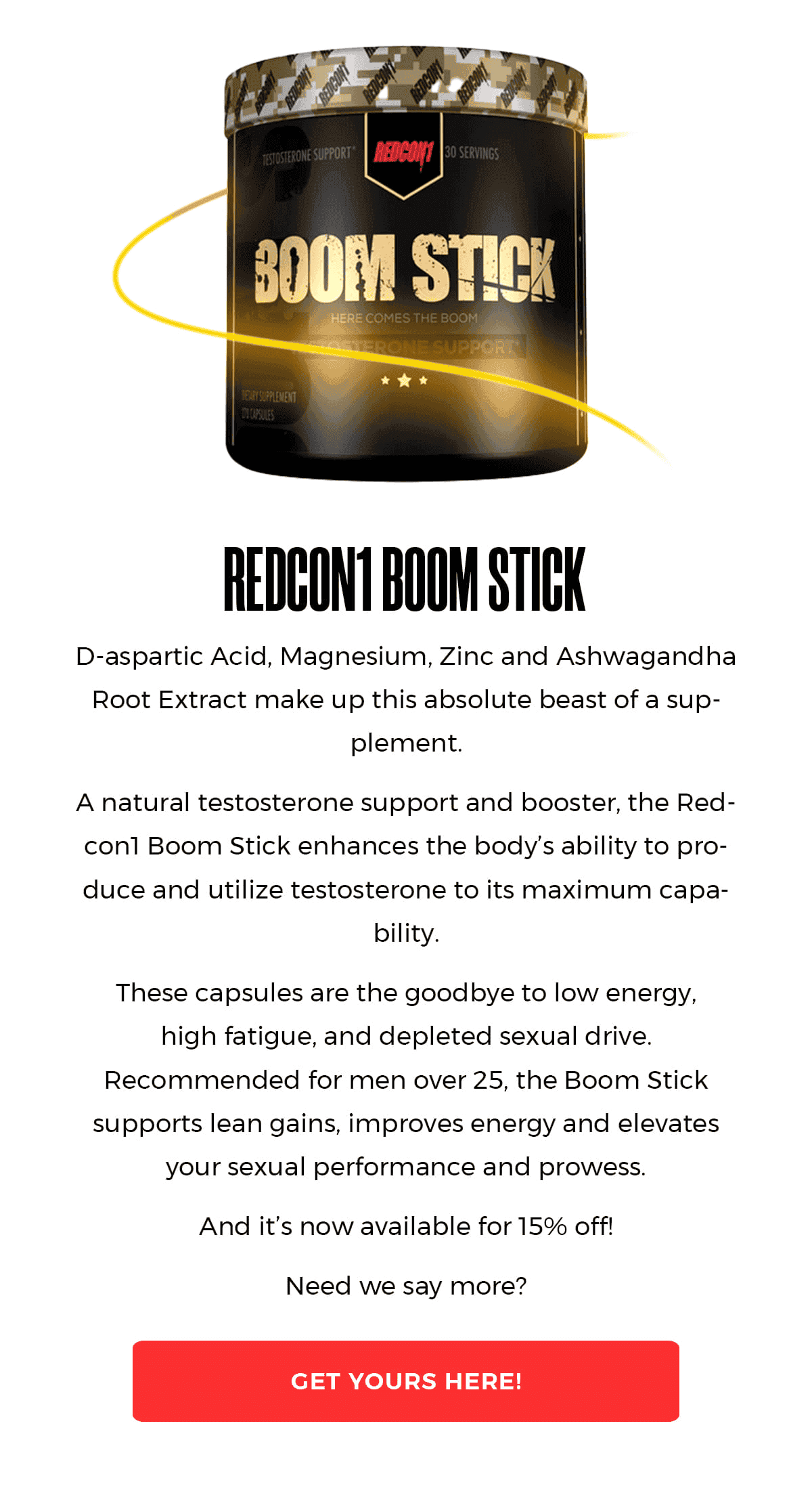 Redcon1 Boom Stick