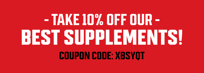 TAKE 10% OFF OUR BEST SUPPLEMENTS!